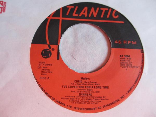 7-дюймовые ВЕРТУШКИ - (попурри) Купидон - Я любил тебя за 3664 Atlantic 1980 Канада Соул/Фанк Б/У