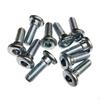 10x Brake Disc Rotor Screws Easy Installation Replacement Silver M8 X 20mm