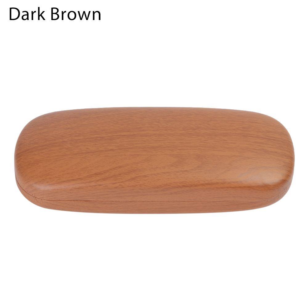 Твердый корпус из дерева, защитный чехол для очков для близорукости, футляр для очков, футляр для очков для чтения