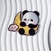 Самоклеящиеся вышитые нашивки «Планета Панды» для одежды, курток, сумок и декоративного использования