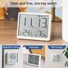 Электронные часы с номером ABS, 2 цвета, настольные настенные часы, магнитный будильник, холодильник