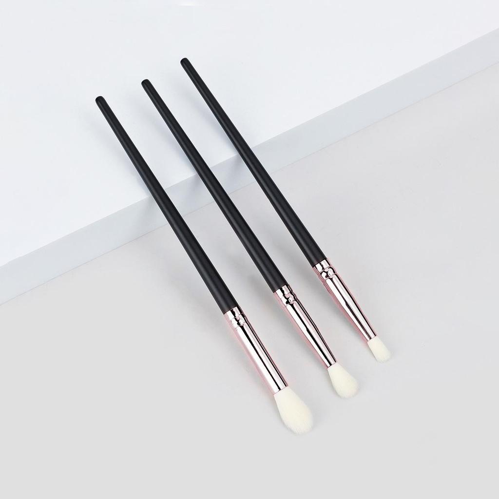 3-Piece Imitation Wool Eyeshadow Brush Set: Eye Blending Makeup Tools