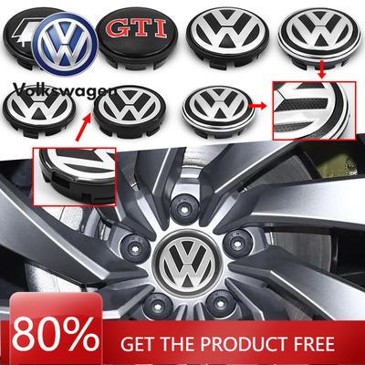 Для VOLKSWAGEN VW 4 шт. 55 мм 65 мм Центральные колпачки на колесные диски Автомобильные колпачки ступицы Аксессуары Для Volkswagen VW R Line GTI Golf 5 7 Caddy Pas