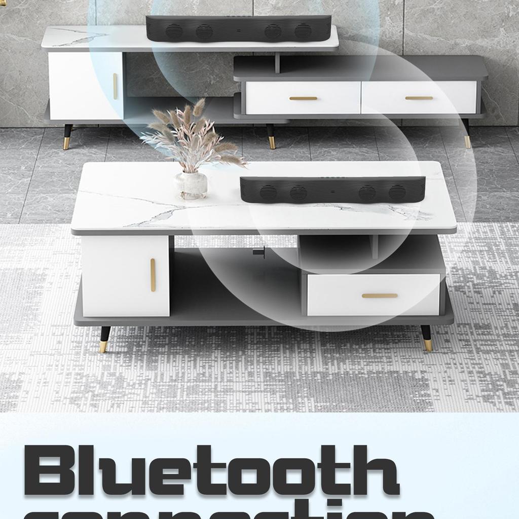 Беспроводная звуковая панель Bluetooth, динамик, проводной стереосистема объемного звучания, домашний кинотеатр, ТВ-система, TF-карта, USB-устройство для воспроизведения, пульт дистанционного управления, питание, звук, динамик