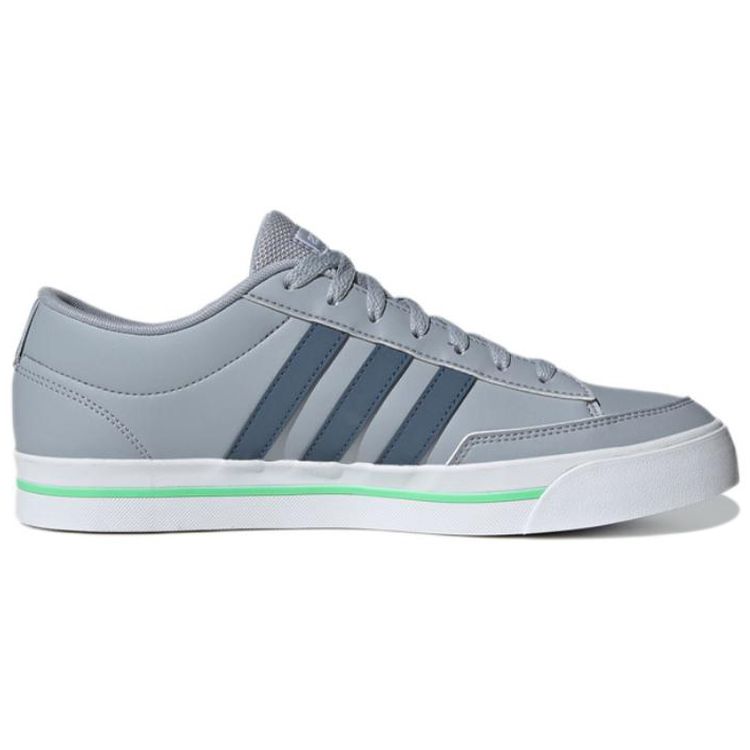 adidas Neo Retrovulc Нескользящие Прочные Низкие Кеды для Скейтбординга Унисекс Кроссовки Серо-Синие GW6684