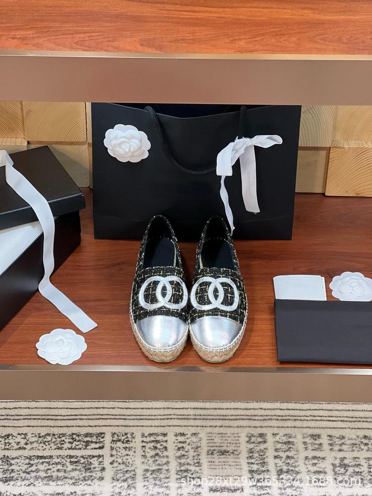 2024 Spring Upgraded Women's Xiao Xiangfeng Fisherman Shoes - Straw Rope Slip-On Dopamine Shoes