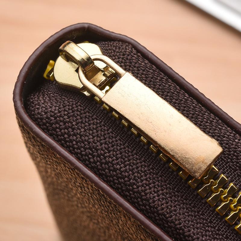Женский RFID-блокирующий держатель для кредитных карт Кошелек из ПУ кожи Акордеонный чехол для карт на молнии Маленький кошелек для монет Мини-органайзер для карт Кошелек