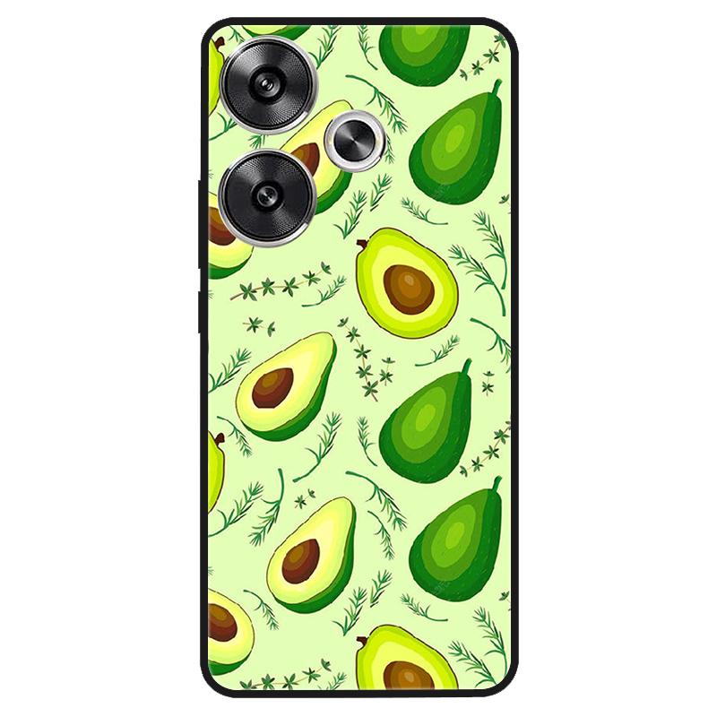 For Xiaomi Poco M6 4G Case Shockproof Soft Silicone TPU Bumper for Poco M6 4G Cover PocoM6 4G 2024 Lovely Luxury Cartoon Fundas