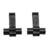 2PCS Extended Vent Window Latch Links Passenger Side Easy Installation Aluminum Wind Noise Fix Kits