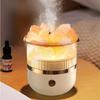 160ml Salt Stone Air Humidifier LED Lamp USB Essential Oil Diffuser Car Purifier Aroma Anion Mist Maker for Desktop Home