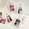 MINKYS Ins Горячий Кавайный 3-дюймовый Держатель для Фотокарточек K-pop Сумка-подвеска Школьные Канцелярские Товары
