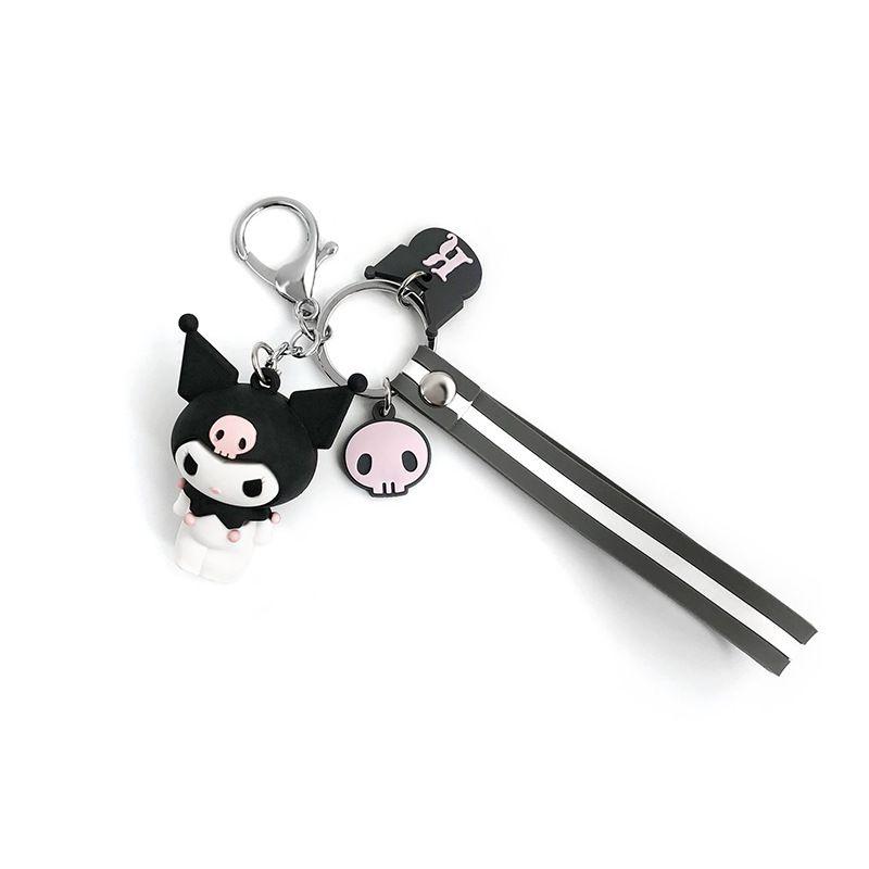 Sanrio Cute Silicone Key Chain Melody Bag Pendant Accessory