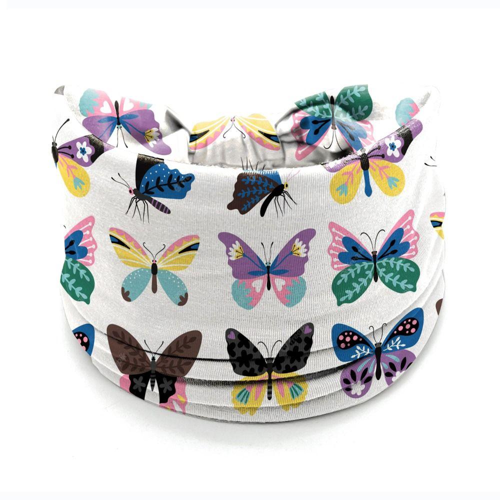 Elastic Turban Boho Printed Headscarf New Hair Scarf  Girls