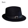 Short Brim Bucket Hats Felt Fabric Trilby Hat New Panama Hats  Winter Season