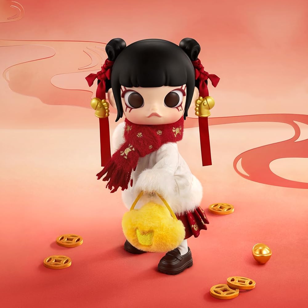 POP MART Molly Galloping Wealth 1/8 Action Figure Collectible Toy Blind Box Model