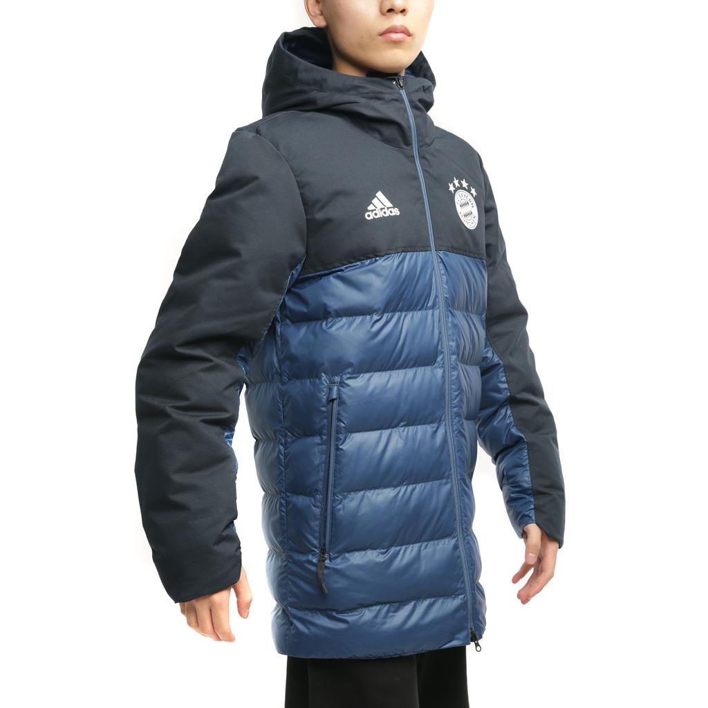 adidas Мужская пуховая куртка темно-синяя DX8706