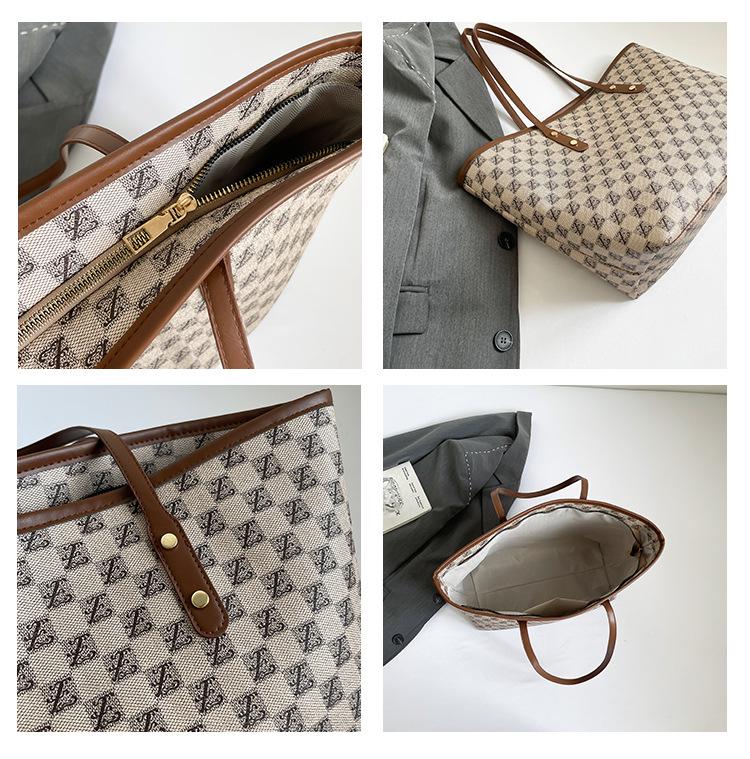 Трендовая женская сумка-тоут большой вместимости: Хит продаж Сумка кроссбоди и на плечо