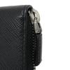 Б/у 11569 Кошелек Saffiano на молнии по кругу 2ML317 PN9 F0216 7940 Темно-синий с тисненым логотипом Балтийский Унисекс из Японии
