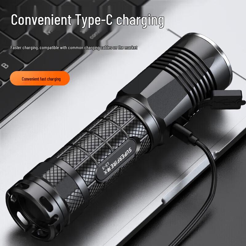 SupFire L5-S Rechargeable LED Flashlight