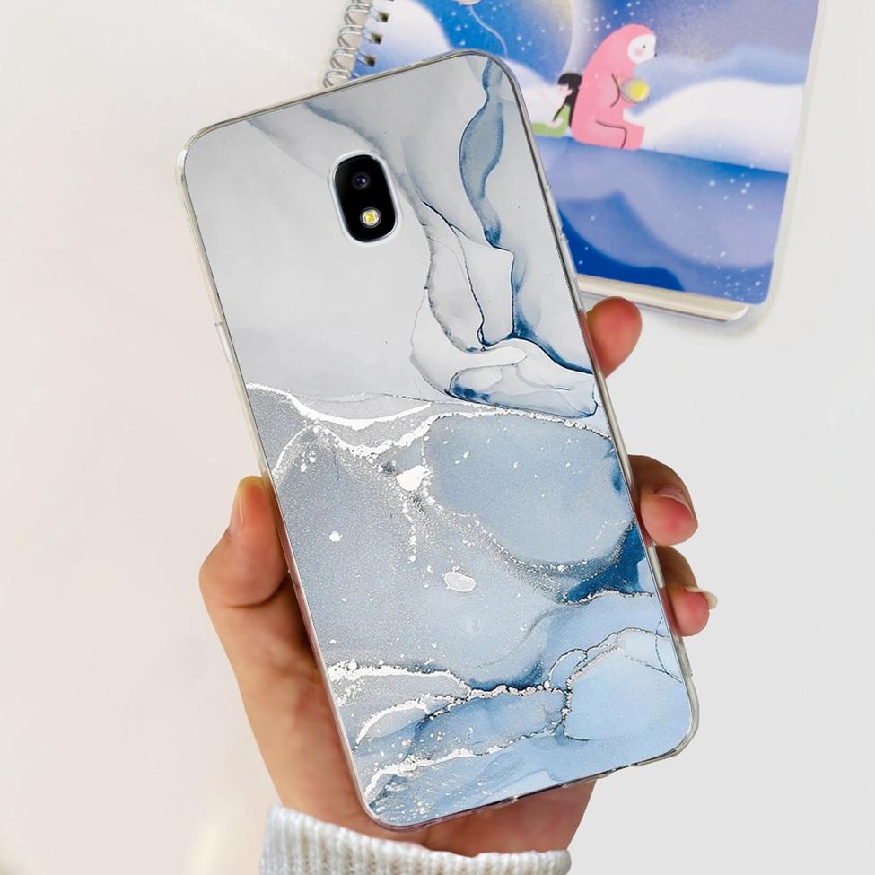 Чехол для Samsung J3 J5 J7 2017 Чехол Милый Мультяшный Кот Модные Цветы Задняя Крышка Для Samsung Galaxy J7 2017 Чехол для Телефона