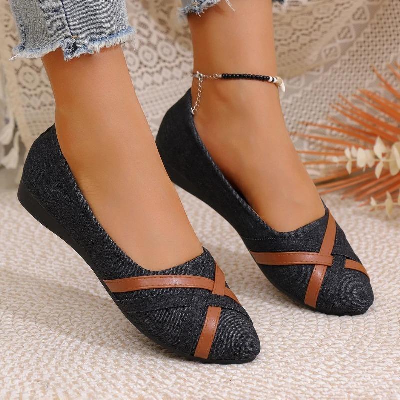 Spring Summer Breathable Comfortable Flat Shoes Anti Slip Soft Soled Women's Shoes Casual Shoes