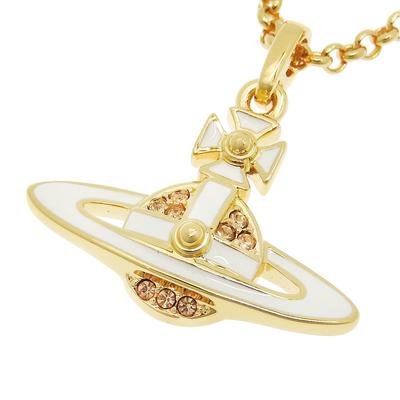 Аксессуары Ожерелье Бренд Аутлет NEIL MINI BAS RELIEF 6302039P02 VIVIENNEWESTWOOD [Vivienne Westwood] Женский (ЗОЛОТОЙ/БЕЛЫЙ/Белый) [Элемент]