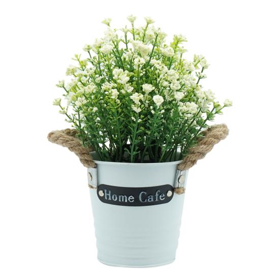 Искусственный цветок пенопластовый завод бонсай в горшке гостиная сад настольное украшение