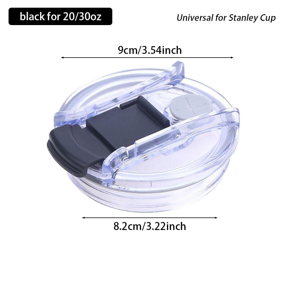 20/30/40oz Sealing Bottle Cover Splash Spill Proof Plain Replacement Lids for Tumbler Cup with Handle Themos Cup Lid