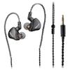 TinHiFi C1 Проводные Hi-Fi Музыкальные Игровые 10 мм DLC Композитные Двойной Магнитный Контур Удобные для Наушников Без Микрофона, Звук, и Совместимые, Диафрагма,
