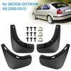 Car Mud Flaps Mudguards for SKODA OCTAVIA A5 2005-2013 Front Rear Fender 4 PCS Splash Guards Car