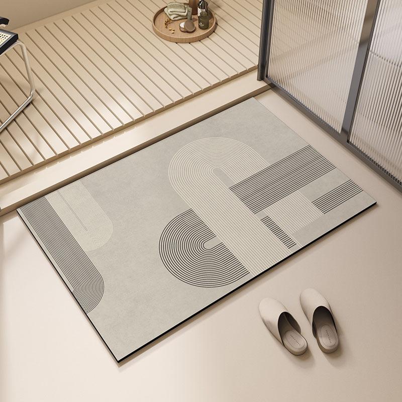 Bathroom Mats Kitchen Mats Doormats  Front Door Mats Dirt Repellent Non-Slip Floor Mat Shower Rugs Machine Washable