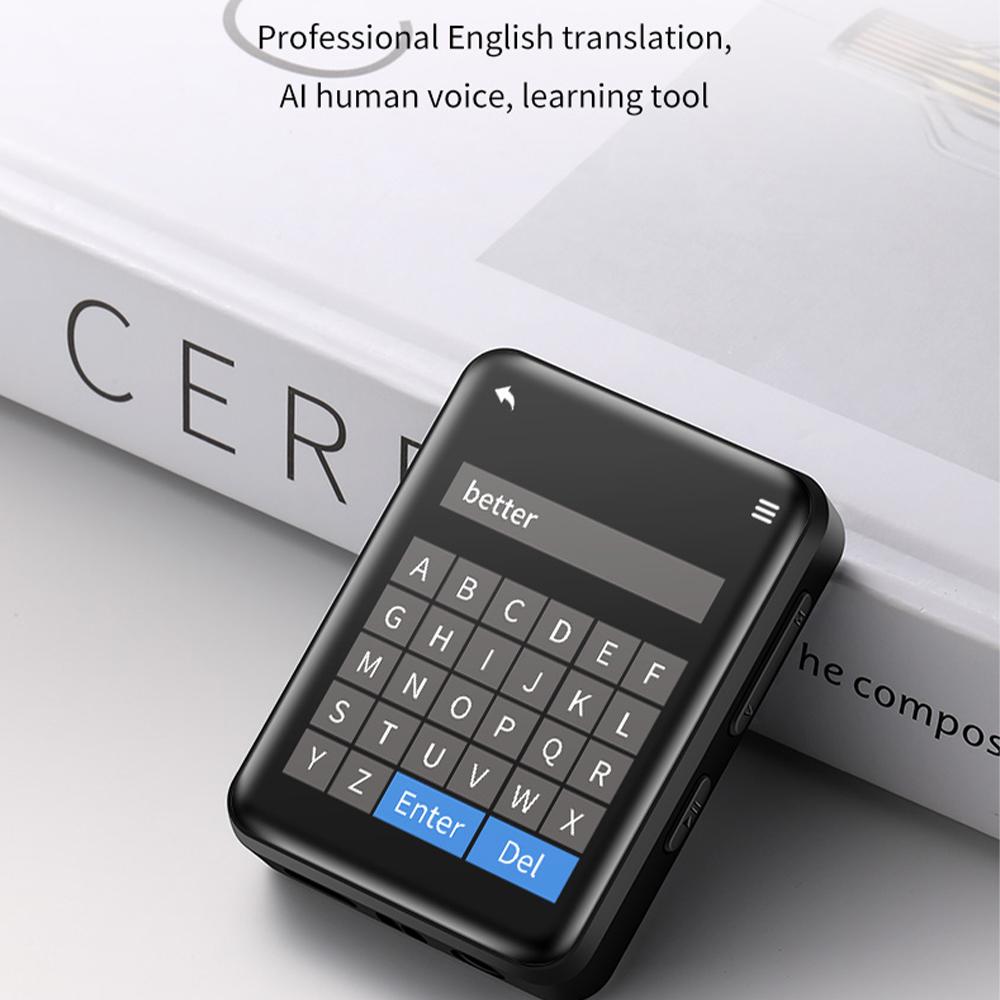 Мини портативный Bluetooth сенсорный экран MP3 плеер Walkman музыкальные плееры встроенный динамик с электронной книгой/Fm радио/записывающий MP4 плеер