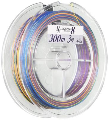 YAMATOYO Плетеный шнур PE Jigging 8 300м 46lb 5 цветов #3 8-жильный