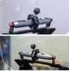 SMNU Motorcycle Handlebar Phone Holder with 20mm Ball Head
