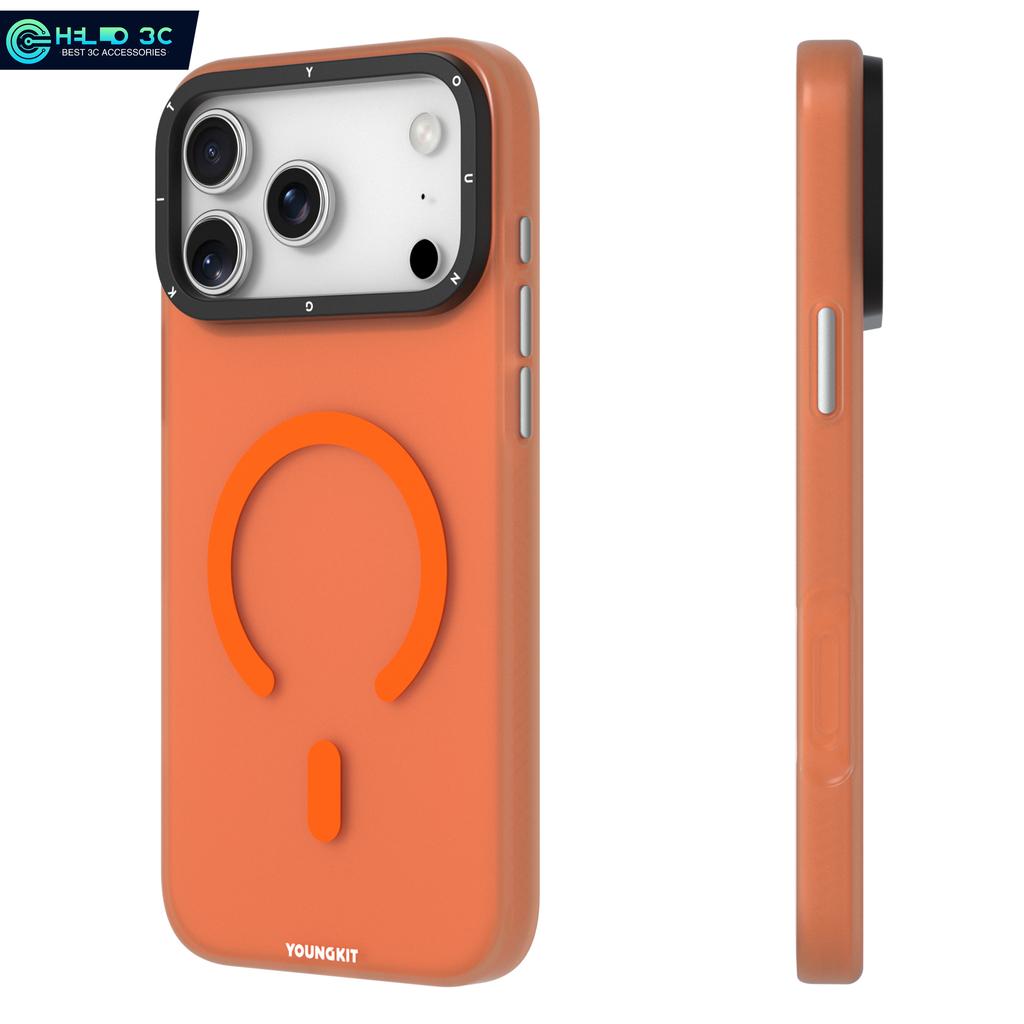 Youngkit Ultra Thin Magnetic Case Compatible with Iphone 17 Pro Max Case Shockproof Iphone 17 Pro Case Shockproof