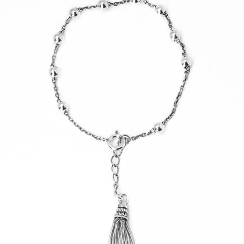 HARANG HR 116B_Tassel Ball Chain Bracelet