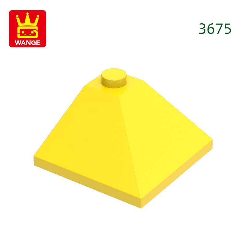 66 шт./лот 3675 Деталей Наклонный Кирпичик 3x3 Точки Блок Модульные Детали MOC Совместимо с DIY Детской Игрушкой Компоненты для Сборки