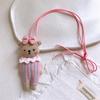 Cartoon Animal Sweater Necklace Girls Sweet Clothing Pendant Cute Sweater Chain