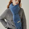 ADAUL Soft Basic Mini Long Muffler - Blue