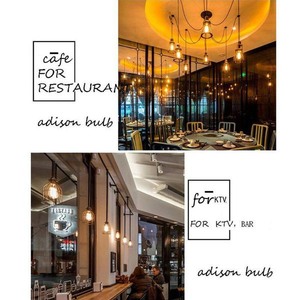 2 шт. 220 В винтажная G45 E27 4 Вт 6 Вт светодиодная нить накаливания глобальный свет ретро Эдисон лампочка холодный/теплый белый