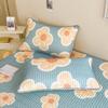 Nordic Ice Cooling Pillowcase Summer Bed Decorative Latex Pillow Covers Luxury Comfortable Home Bedding Adorable Cartoon Pattern