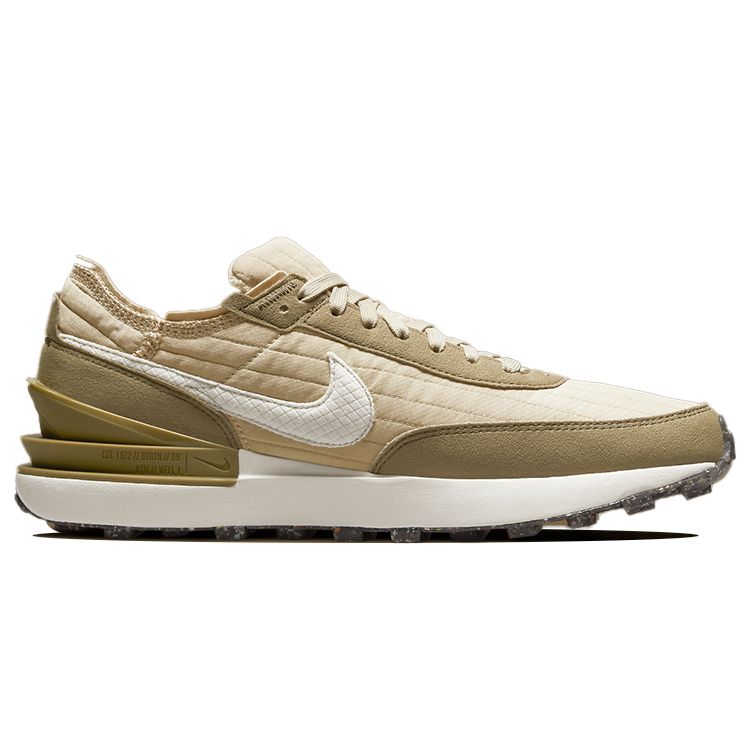 Nike Мужские кроссовки Waffle One Premium Rattan Brown Sail Brown-Kelp DC8890-201