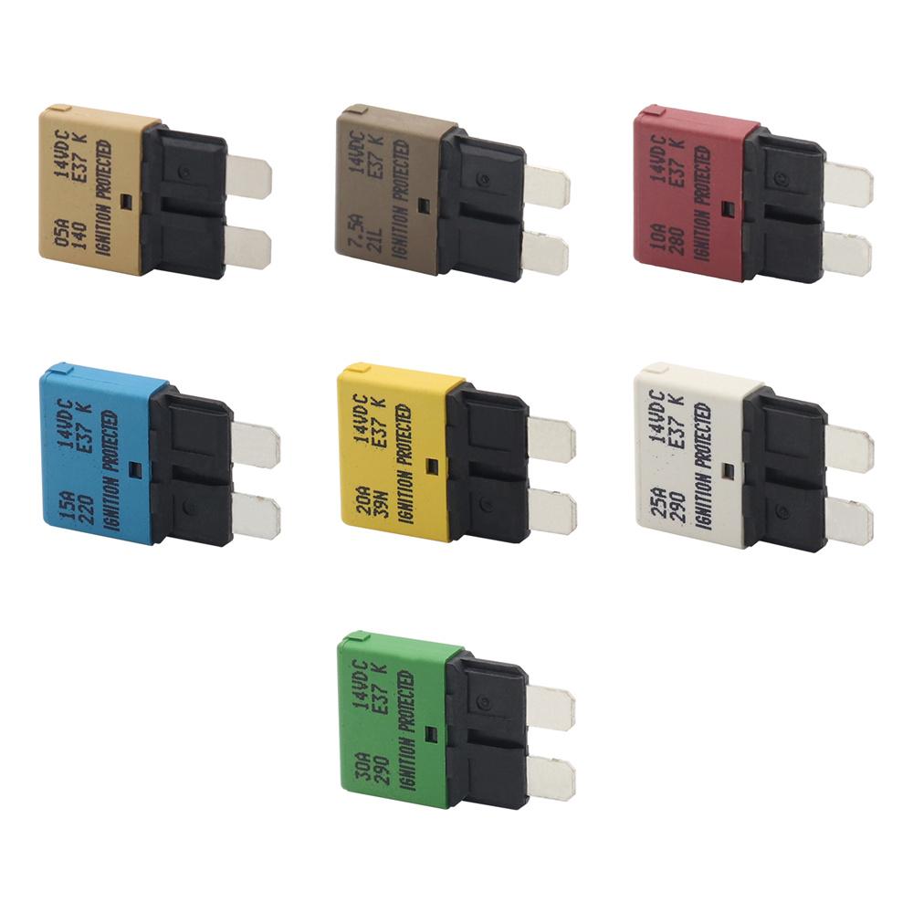 Automatic reset fuse + seat-10-piece set