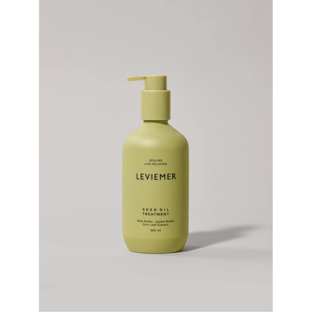 Leviemer [exclusive] Moisture Soy Shampoo   Seed Oil Treatment + Free Hair Scrub