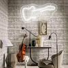 Custom Guitar Neon Sign - USB Powered LED Wall Decor, Push Button Control, Wall Hanging for Studio/KTV/Band/Bar/Man Cave/Bedroom