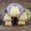 1pc Colorful Wool Thread Camel Fleece Flower Color Broken Dyeing Thread Weaving Scarf Coat Thread Mohair Stick Needle Thread