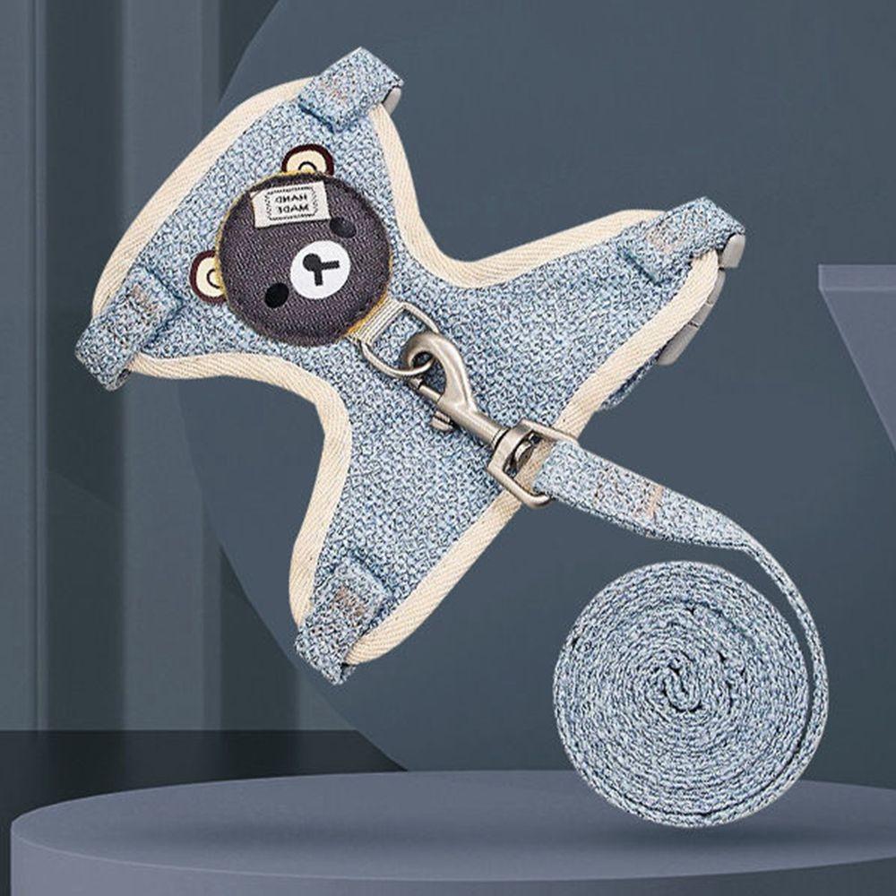 Жилет для выгула домашних животных, поводок для собак среднего размера, поводок для собак, нагрудный ремень, цепь для собак