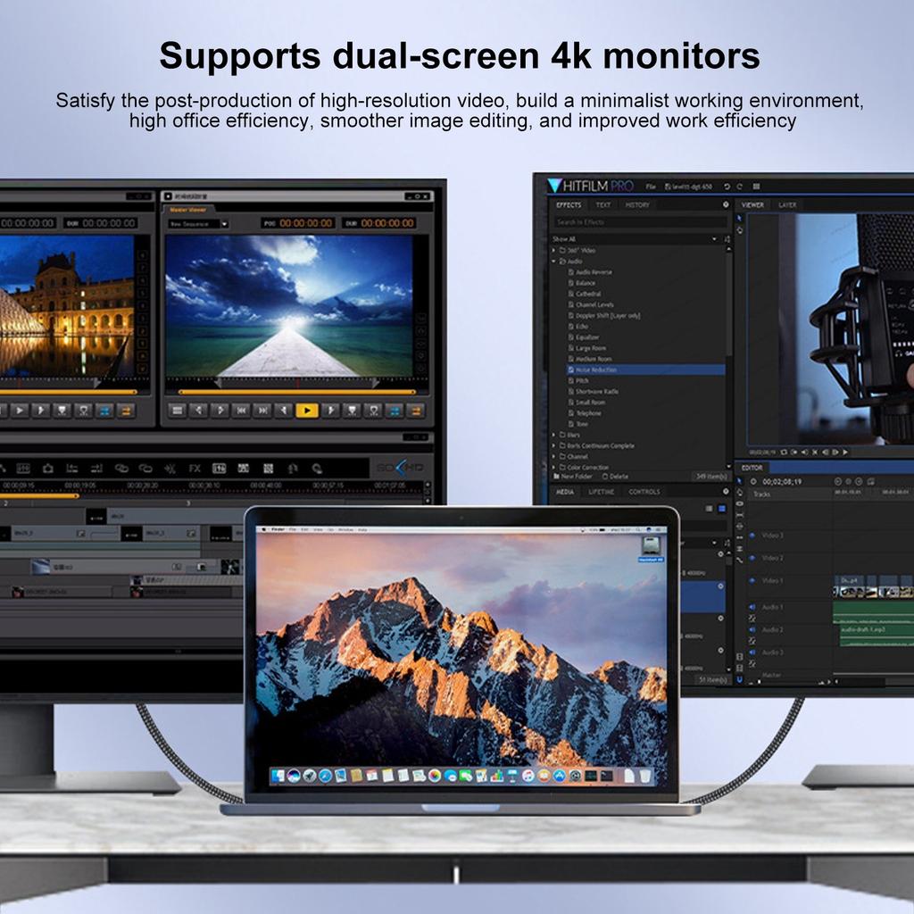 QC 4.0 Fast Charging Cable 100W USB C to USB C Cable 20Gbps Fast Charging Cord 4K Video Output with E-Marker,1.5m