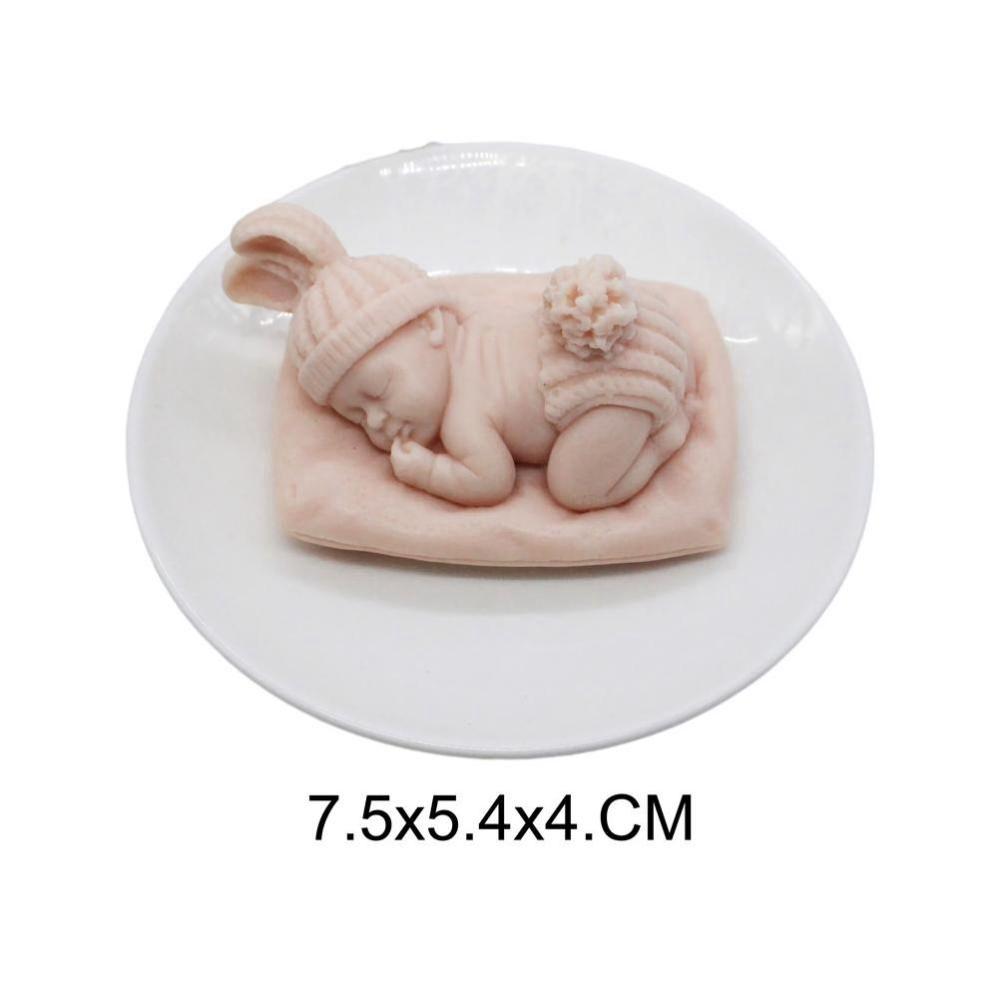Accessories Sleeping Baby Shape Cute Newborn Mold Sugar Mold Chocolate Mold Baby Silicone Mold