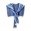 Fashion Stripe Knit Scarf Cute Neck Warmer Circle Fake Collar Front Tie False Collar Women Detachable Collar For Women
